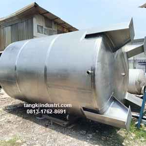 Tangki storage stainless steel kap. 6000 liter