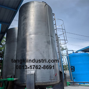 Harga Jual tangki Storage minyak goreng kap. 10,000 liter