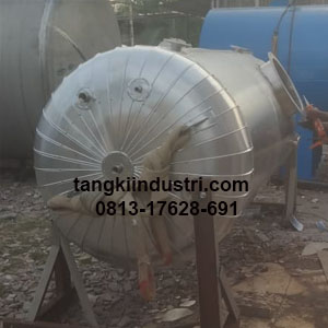 Jual Tangki air panas 5000 liter-stainless steel